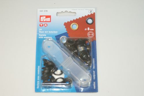 PRYM 8MM EYELETS